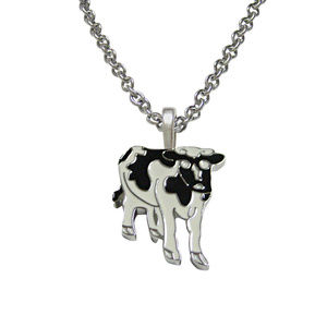 Cow Pendant Unisex Necklace